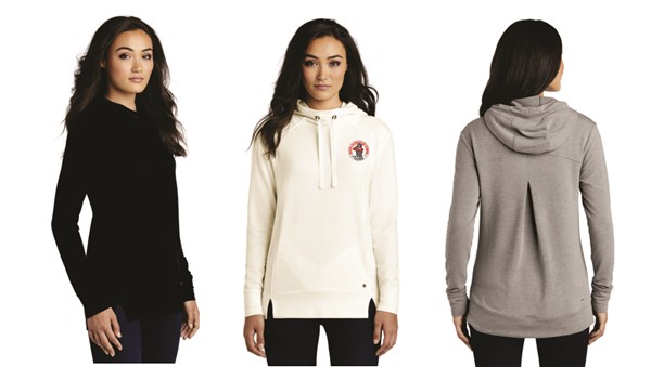 ogio ladies luuma pullover fleece hoodie