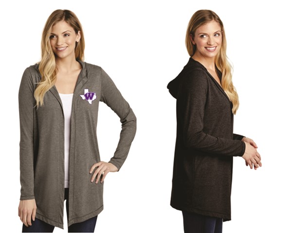 District women's perfect on sale tri hooded cardigan