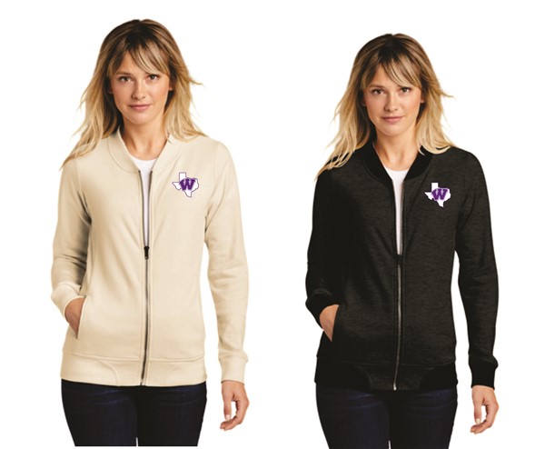 french terry bomber jacket