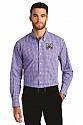 MISD NEW - S654 - Port Authority Long Sleeve Gingham Easy Care Shirt