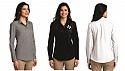 WISD - LW100 - Port Authority Ladies Long Sleeve Carefree Poplin Shirt