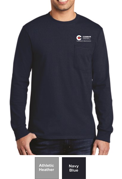 TechMC-RC-Grounds - F - PC61LSP  Cotton Pocket Long Sleeve