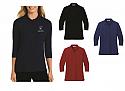 CISD Nutrition ADMIN - L562 - Port Authority Women's Silk Touch 3/4-Sleeve Polo