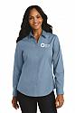 CISD Tech - LW100 - Port Auth Ladies LS Carefree Poplin