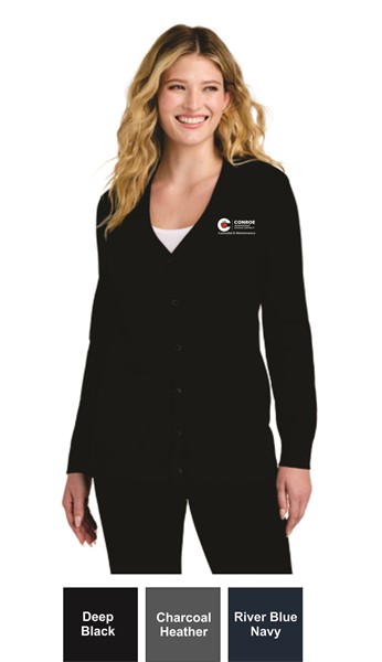 Supervisors Office Staff - J  LSW4150  Womens Cardigan