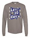 CRYAR - Lets Go Cats - 6014 - Comfort Color LS Tee