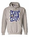 CRYAR - Lets Go Cats - G185 - Gildan Hoodie