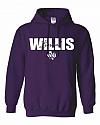 WHS Baseball - D  - G185 - Gildan Hoodie