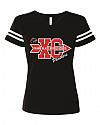 FBMS -- XC-  3537 - Ladies Cut FB style Tee