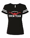 FBMS - B5 - SWIM - 3537 - LAT Womens Vneck Jersey Tee