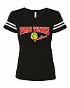 FBMS - A5 - 3537 - LAT Womens Vneck Jersey Tee