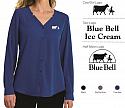 BlueBellStaff - LW700 - Port Authority LS Button-Front Blouse