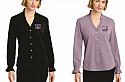 MHS - BB18011 - Brooks Brothers Womens Long Sleeve Collar Blouse