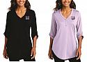 MHS - LK6840 - Port Authority Womens City Strech 3/4 Sleeve