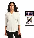 MISD - LK5433 - Port Authority Women's Concept 3/4-Sleeve Soft Split Neck Top