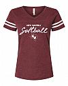 NW Softball - 01 - 3537 - Womens Vneck