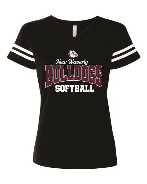 NW Softball - 02 - 3537 Womens Vneck