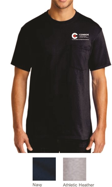 TechMC-RC-Grounds - E - PC55P  Short Sleeve Pocket Tee