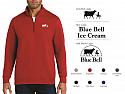 BlueBellStaff - PC850Q - Port & Co Fan Fav 1/4 Zip