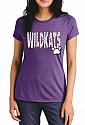 Wildkats - DM130L - Checkered Spirit District Womens Fit Tee
