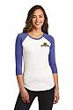 Tailgators - DT6211 - District Womens Fitted 3/4 BB Tee