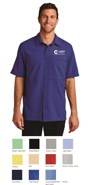 Supervisors Office Staff - M   W961 - Fishing Shirt Short Sleeve UV Daybreak Shirt