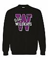 W design - G180 - Gildan Fleece Crewneck