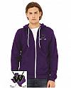 WHS Golf - 3739  BELLA  - Sponge Fleece Full-Zip Hoodie