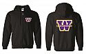 Washington - G186 - Gildan Zip Hoodie
