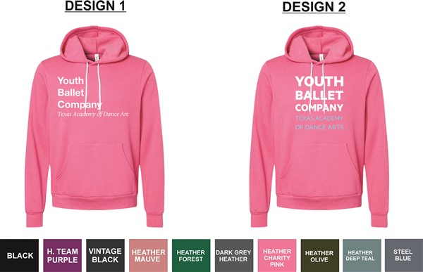 YBC - 3719 - Bella Unisex Sponge Fleece Pullover Hoodie