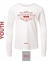 YBC NC - 3501YCVC - Bella Youth CVC Long Sleeve RED print