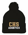 CHS Swim - SP15 - 12" Pom Cuffed Beanie